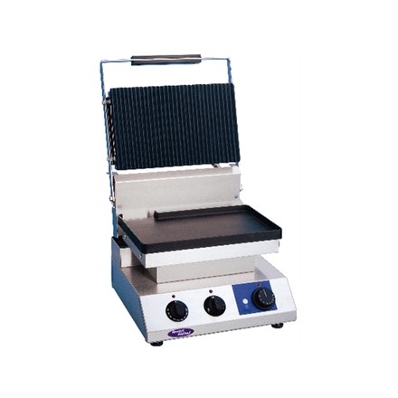 Rowlett Rutland DL270 Express Single Contact Grill Ribbed upper plate & flat low